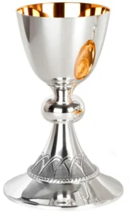 Chalice chiselled.