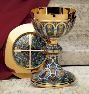 Chalice & Paten Apostles & Evangelists (Romanesque)