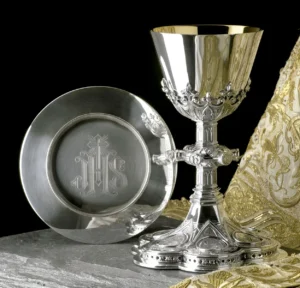 Cáliz y Patena (Gótico)