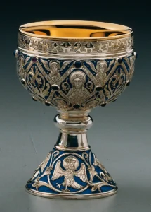 Chalice & Paten enamel (Romanesque)