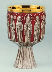 Chalice & Paten chiselled