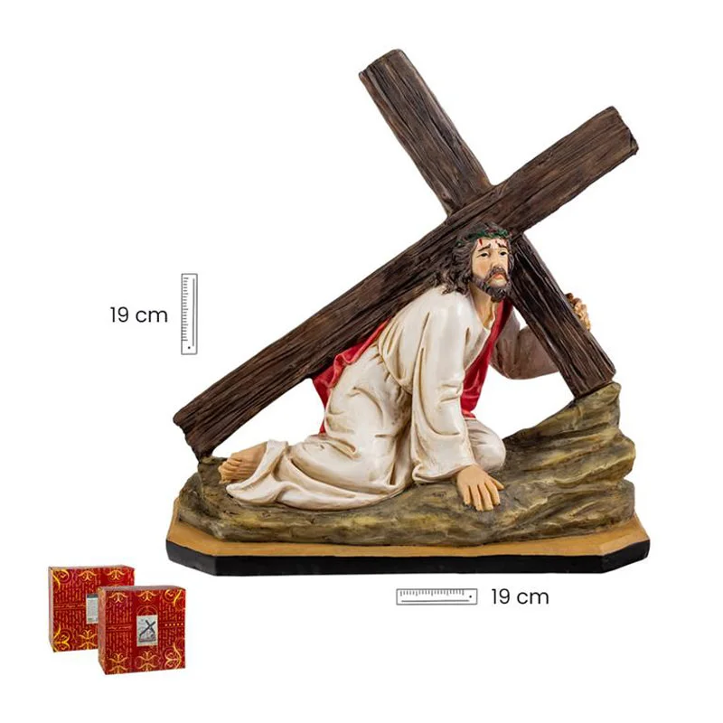 Jesus on the road to calvary. Various sizes.