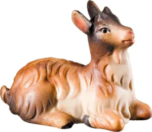 Carnero pequeño echado