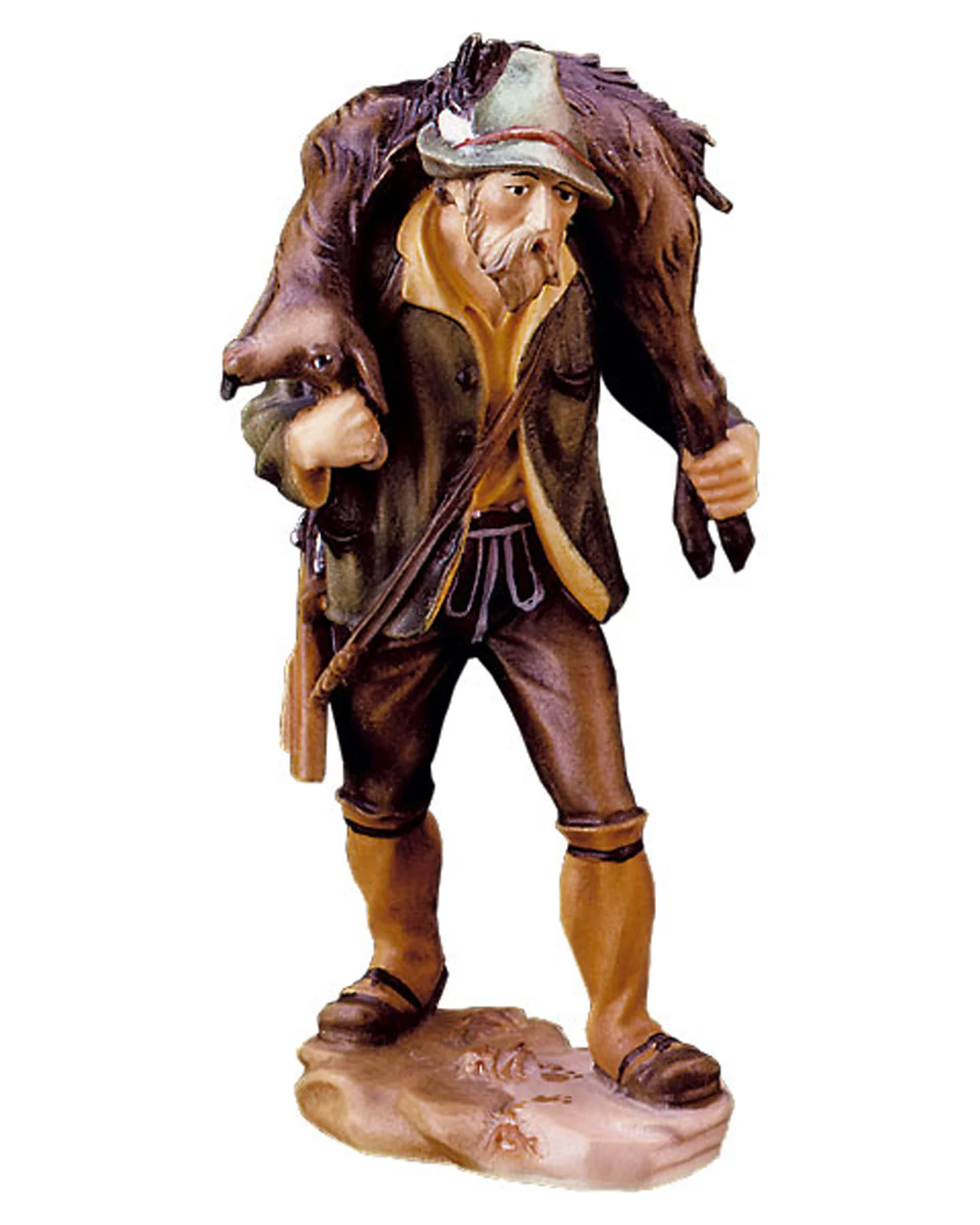 Cazador con gamuza (Nacimiento Rustico)