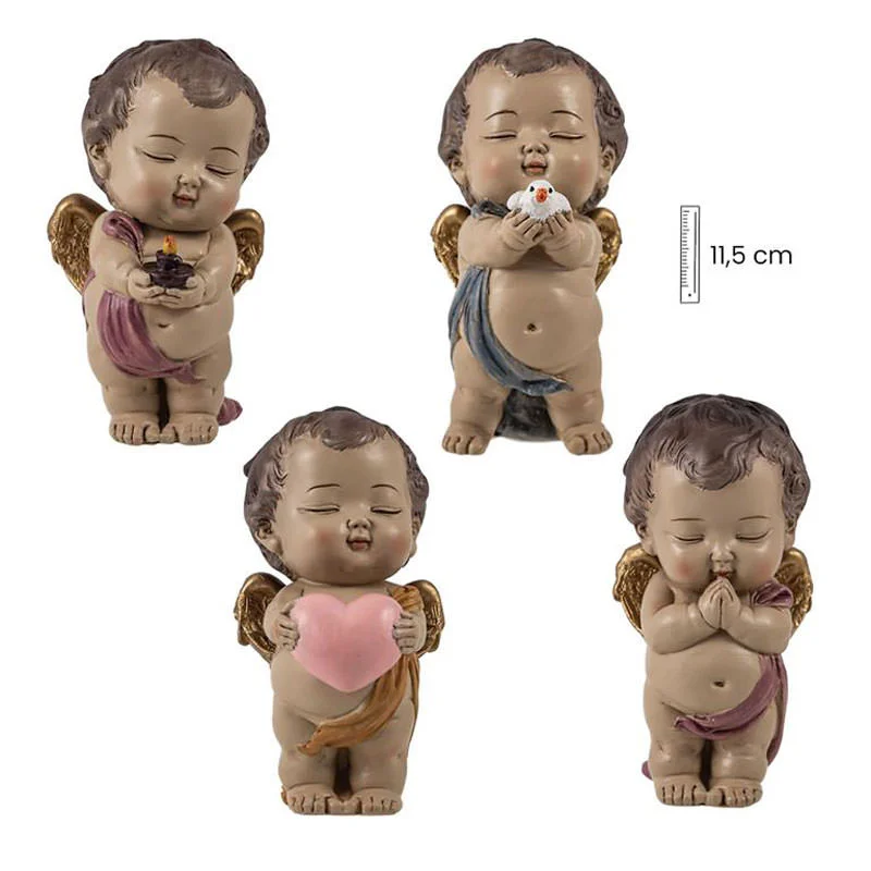 Conjunto de 4 angeles