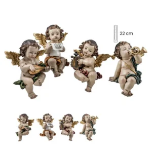 Conjunto de 4 angeles