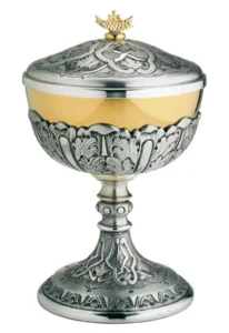 Copón Patena cincelado