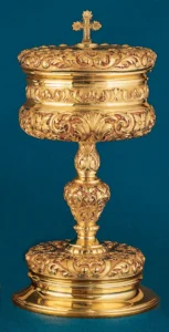 Copón cincelado (Barroco)