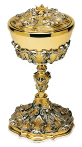 Ciborium chiselled