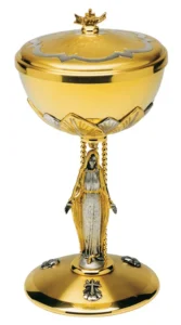 Ciborium chiselled