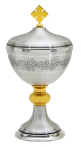 Engraved ciborium