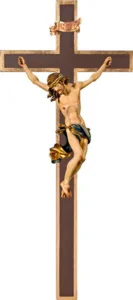 Cristo Barroco con cruz ancha