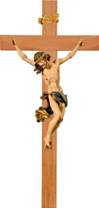 Cristo Barroco con cruz simple