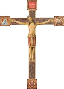 Cristo Romanico con cruz
