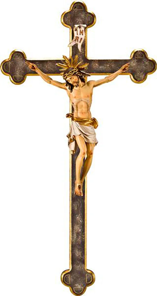 Corpus with cross clover shape (Crucifix)