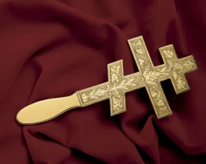 Byzantine Cross. Orthodox Rite