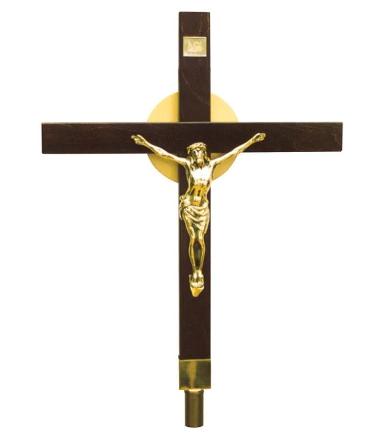 Processional wood cross