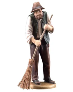 Stable sweeper (Rustic Nativity)