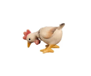 Gallina comiendo (Nacimiento Kastlunger)