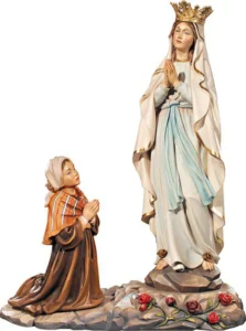 Appearance group Our Lady of Lourdes (Virgin) with crown