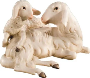 Lying lambs group (without base)