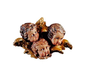 Group of three angels (Rustic Nativity)