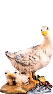 Group of geese (Alpes Nativity)