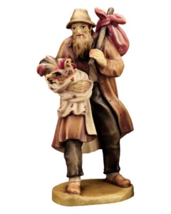 Man with cook (Rustic Nativity)