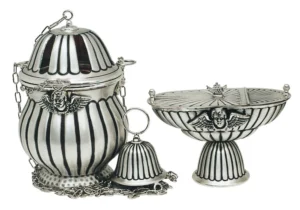 Censer and Incense boat engraving