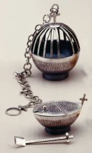 Censer and Incense boat  spoon