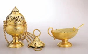 Censer and Incense boat  spoon