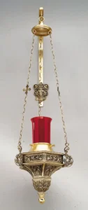 Sanctuary lamp. The Blessed Sacrament (To hang)