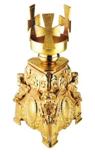 The Blessed Sacrament candle engraving