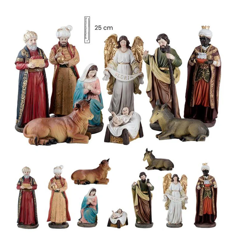 Nativity 9 pieces. Various measures
