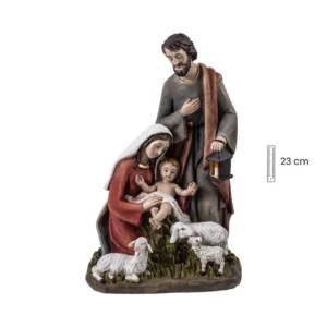 Nativity with 3 sheep