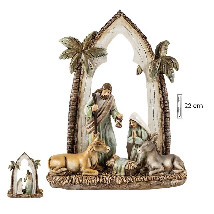 Misterio con palmera