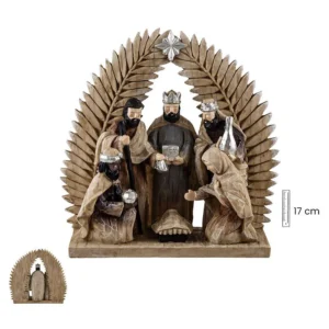 Nativity with the Three wise men and branches