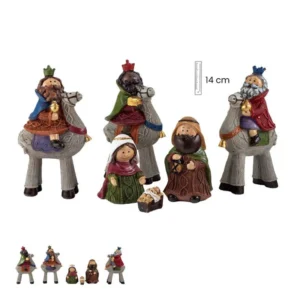 Children’s nativity, 6 pieces