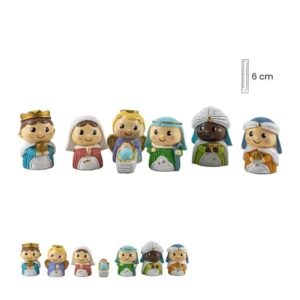 Children’s nativity, 7 pieces