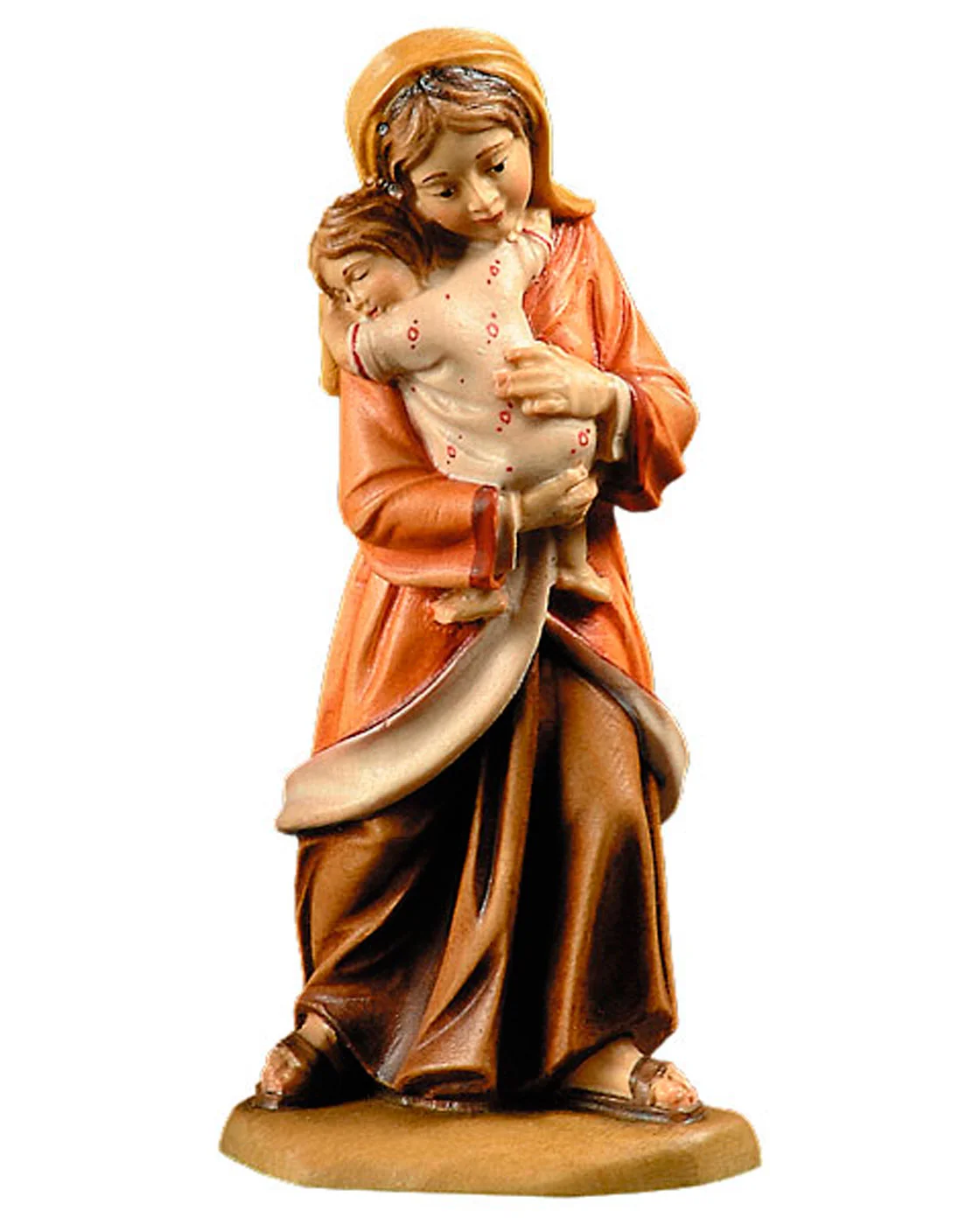 Mujer con niño (Nacimiento Montañés)