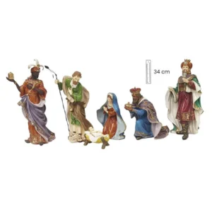 Misterio 6 piezas. 34 cm