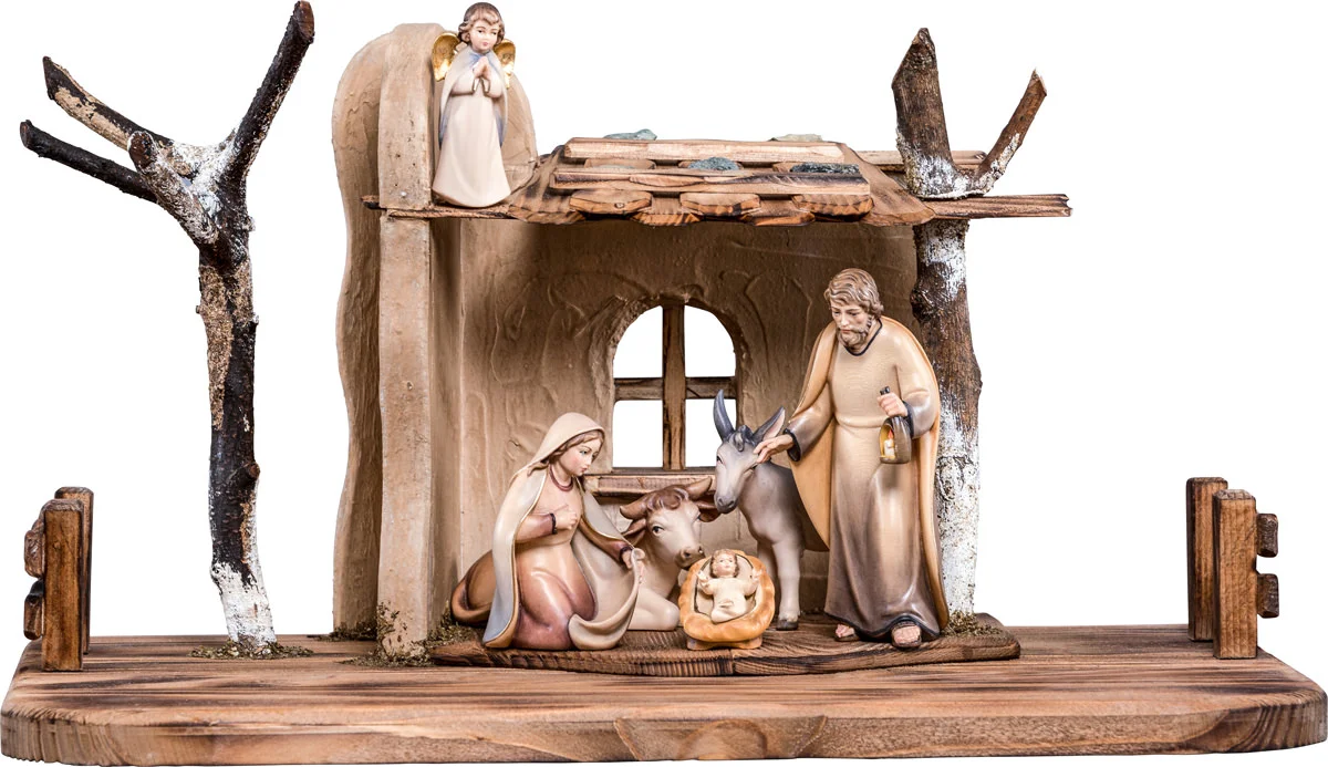 Complete nativity set 8 pieces (Artisan Nativity)