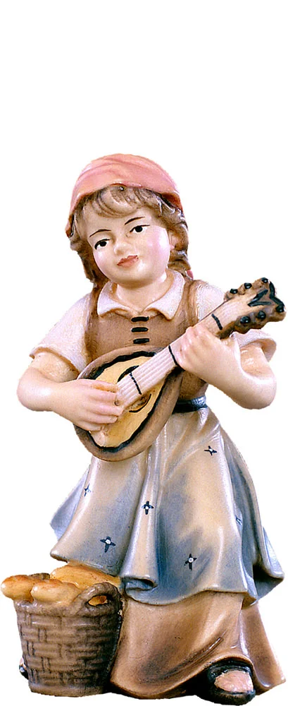 Niña con mandolina (Belen Alpes)