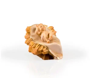 Infant Jesus with cradle 2 pieces (Reindl Nativity)