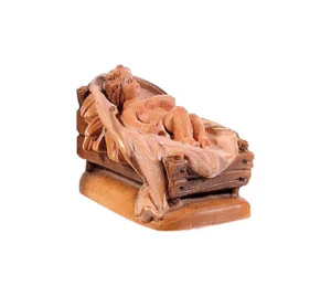 Infant Jesus with cradle (Reindl Nativity)