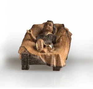 Infant Jesus with cradle (Venetian Nativity)