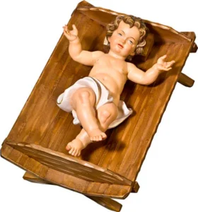 Niño Jesus con cuna