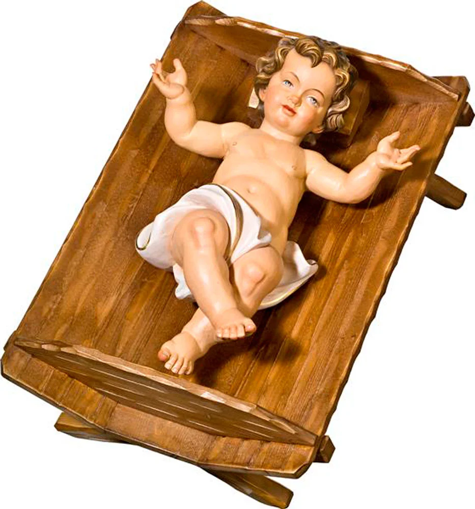 Niño Jesus con cuna