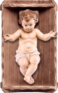 Niño Jesus con cuna