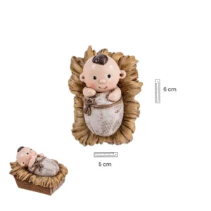 Child Jesus in a crib. Various sizes.